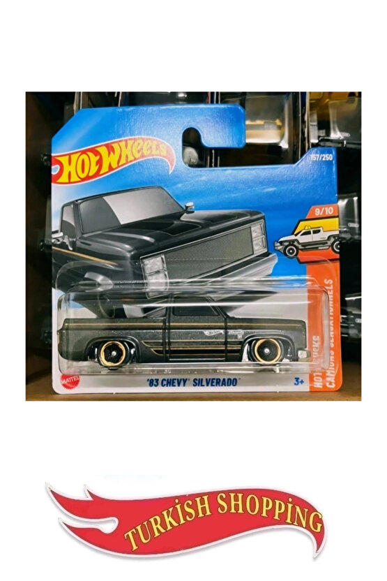 1:64 Ölçek 2025 Case 83 Chevy Silverado