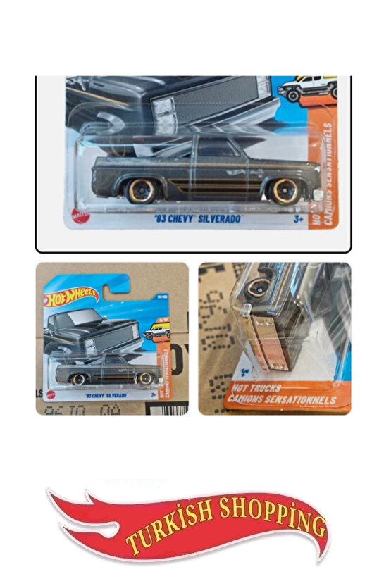 1:64 Ölçek 2025 Case 83 Chevy Silverado