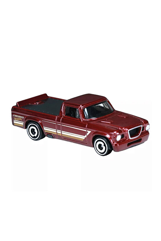 164 Ölçek Tekli Regular Arabalar HTC35 Hw Hot Trucks  63 Studebaker Champ