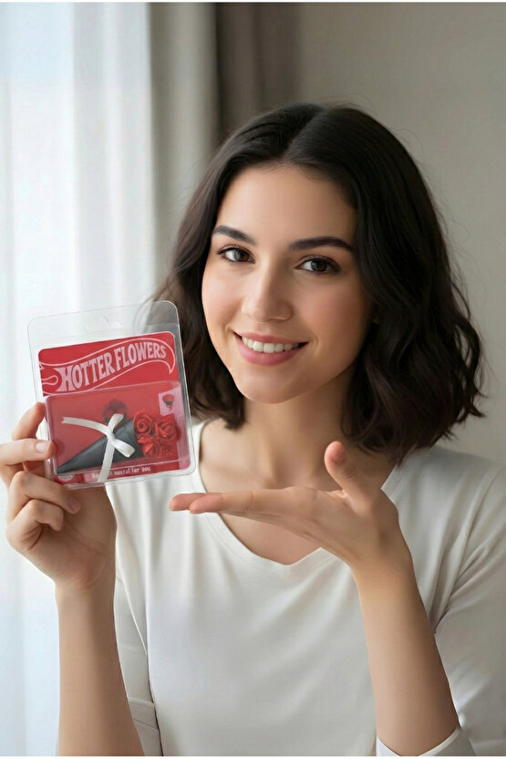 Minik Buket Özel Tasarım Kırmızı Gül Buketi Sevgiliye Hediye Koleksiyonluk