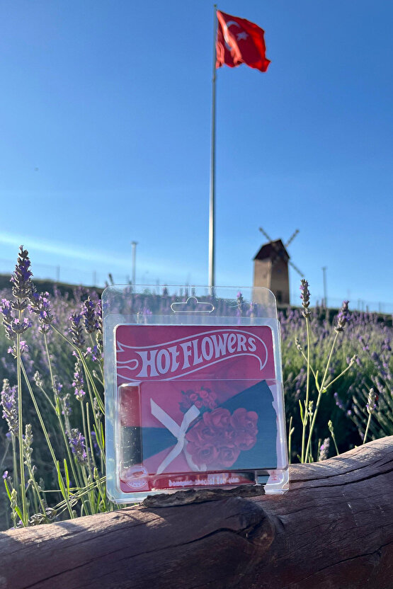 Hot Flowers Kırmızı Çiçek Buketi Sevgiliye Hediye Özel Tasarım Koleksiyonluk Mini Buket Aksesuar