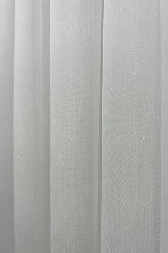 Brillant Gumus Simli Bambu Tul Perde 13 Sık Pileli Vıdeolu Gulsemperdeonlıne