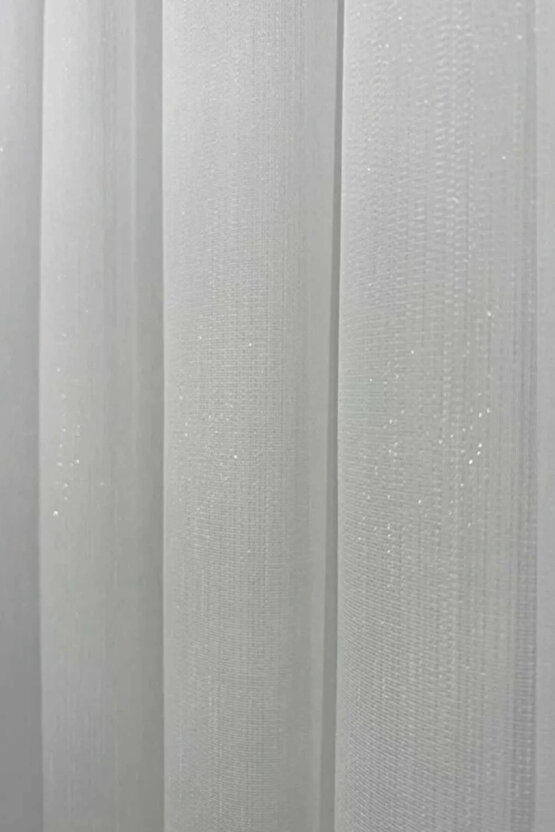 Brillant Gumus Simli Bambu Tul Perde 13 Sık Pileli Vıdeolu Gulsemperdeonlıne