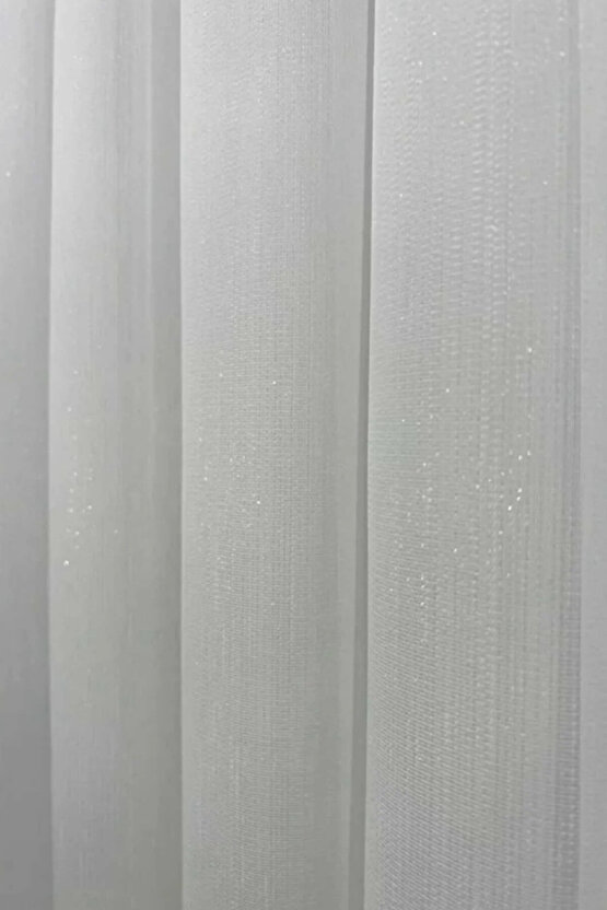 Brillant Gumus Simli Bambu Tul Perde 13 Sık Pileli Vıdeolu Gulsemperdeonlıne