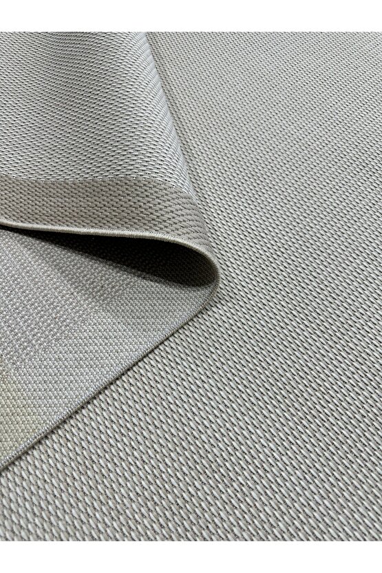 Kolay Temizlenen Yıkanabilir Kaymaz Dokuma Taban Bordürlü Sisal Halı