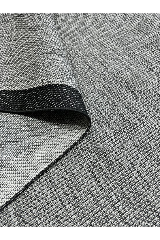 Kolay Temizlenen Yıkanabilir Kaymaz Dokuma Taban Bordürlü Sisal Halı