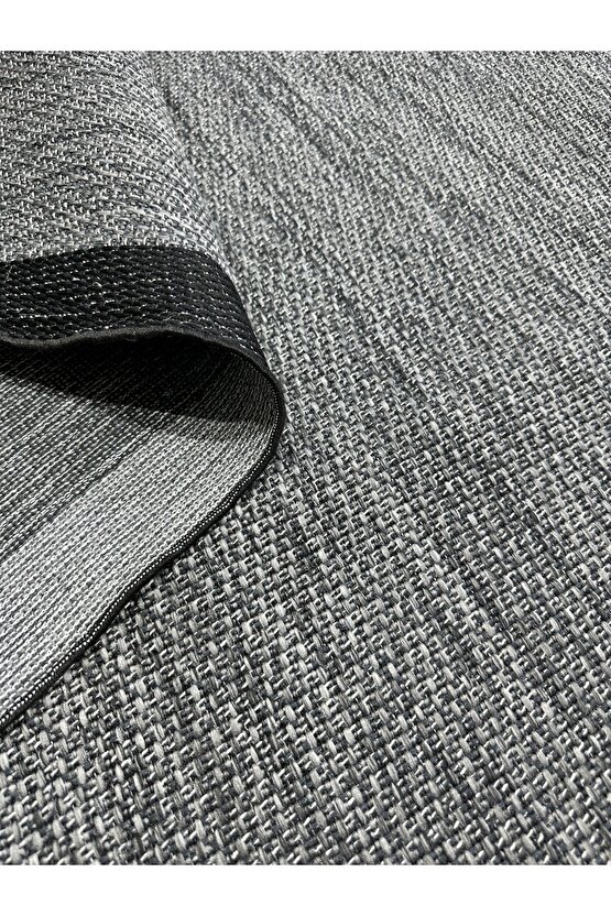 Kolay Temizlenen Yıkanabilir Kaymaz Dokuma Taban Bordürlü Sisal Halı