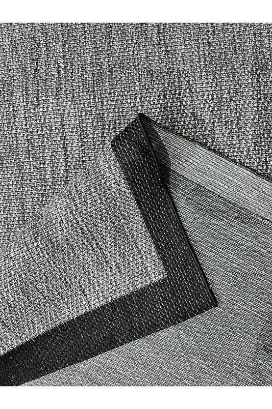 Kolay Temizlenen Yıkanabilir Kaymaz Dokuma Taban Bordürlü Sisal Halı