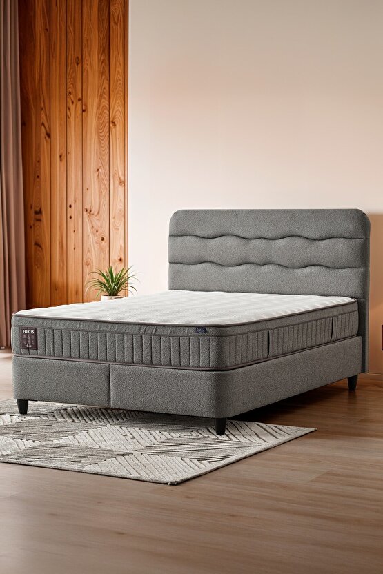 Fokus 3’lü Çift Kişilik Yatak Seti Şık Görünüm ve Fonksiyonel Konfor Bir Arada