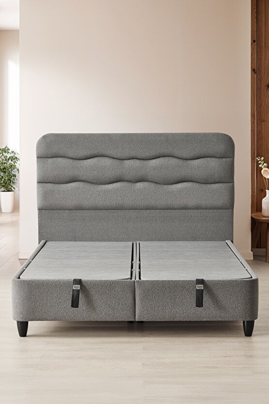 Fokus Model Tek Kişilik Baza Başlık Seti Sade Çizgilerle Akıllı Tasarım 2li Set