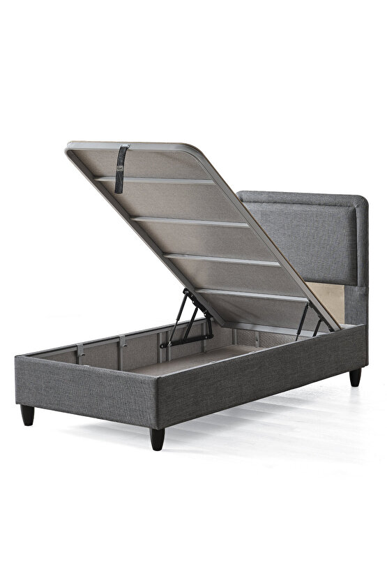 Melisa Tek Kişilik Sandıklı ve Pratik Baza Başlık 2’li Set