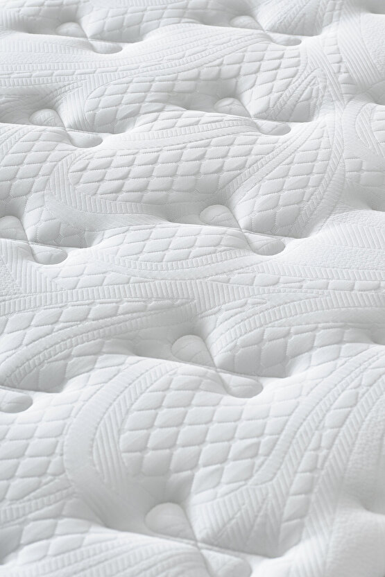 Melisa Tek Kişilik Sandıklı Baza + Full Ortopedik Visco Yatak + Başlık 3 lü Set