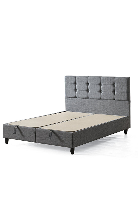 Mimoza Çift Kişilik Sandıklı Baza ve Başlık Takımı 2’li Set