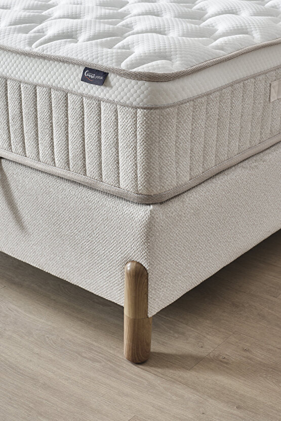 Bohem Prime Tek Kişilik Premium Ortopedik Pocket Yaylı Yatak – Isı Dengeleyici Konfor ve Sessiz Uyku