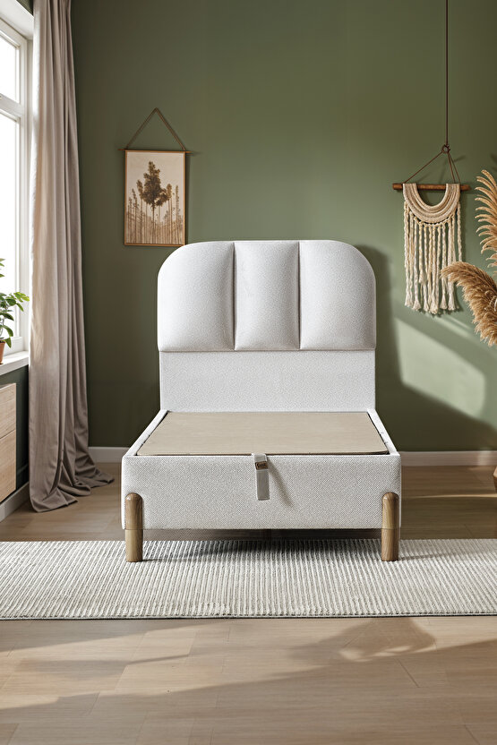 Bohem Prime Tek Kişilik Sandıklı Baza ve Başlık Takımı 2’li Set