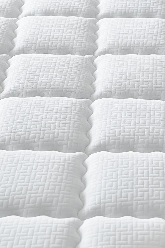 Gisela Modeli Tek Kişilik Pedli Yatak Full Ortopedik Paket Yaylı Yatak