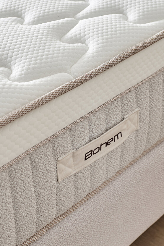 Bohem Plus Ortopedik Çift Kişilik Yatak – Destek Süngeri ve Thermofelt Teknolojisi