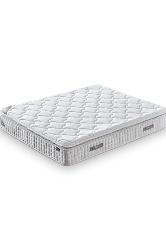 Zambak Modeli Çift Kişilik Pedli Paket Yaylı Full Ortopedik Antibakteriyel Yatak