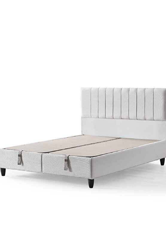 Zambak Çift Kişilik Sandıklı Baza ve Başlık Takımı 2’li Set