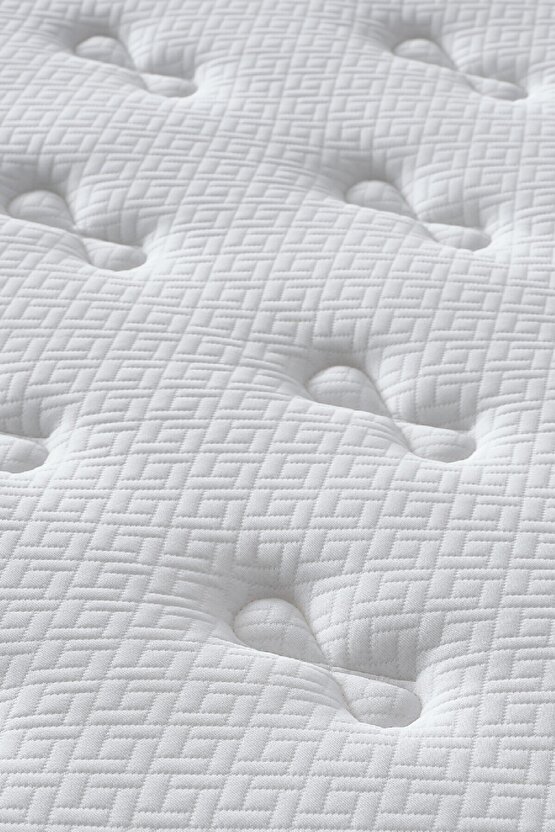 Melisa Çift Kişilik Sandıklı Baza + Full Ortopedik Antibakteriyel Paket Yaylı Visco Yatak + Başlık 3