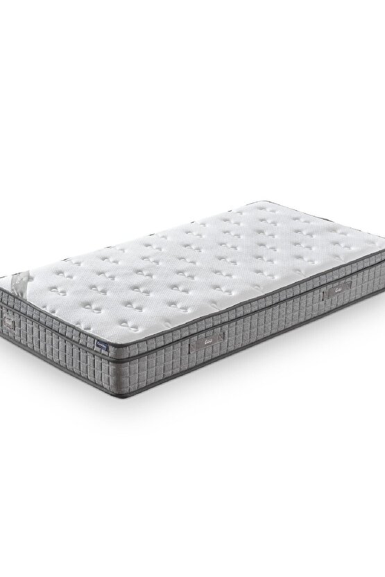 Melisa Tek Kişilik Sandıklı Baza + Full Ortopedik Antibakteriyel Visco Yatak + Başlık 3 lü Set