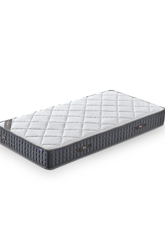 Menekşe Modeli Tek Kişilik Antibakteriyel Full Ortopedik Yatak, Baza ve Başlık 3 lü Set