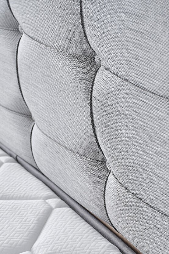 Mimoza Çift Kişilik Sandıklı Baza ve Başlık Takımı 2’li Set