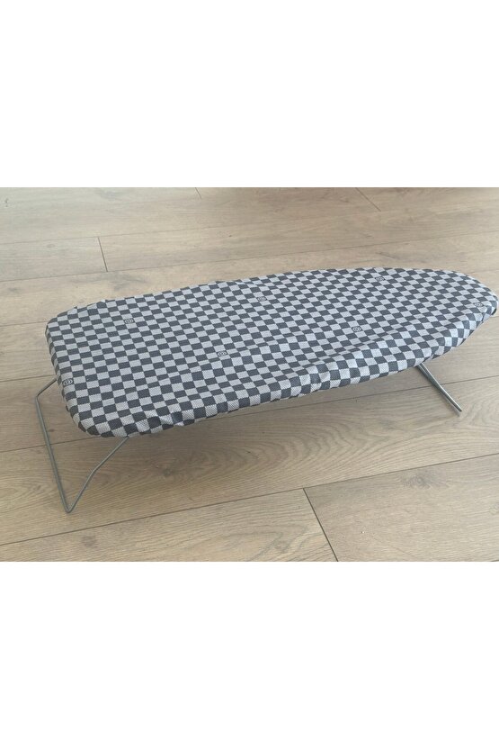 KİNG XXXSMALL 85X43 CM ÜTÜ MASASI KILIFI BEZİ ÖRTÜSÜ GRİ IRONING COVER  EV GEREÇLERİ