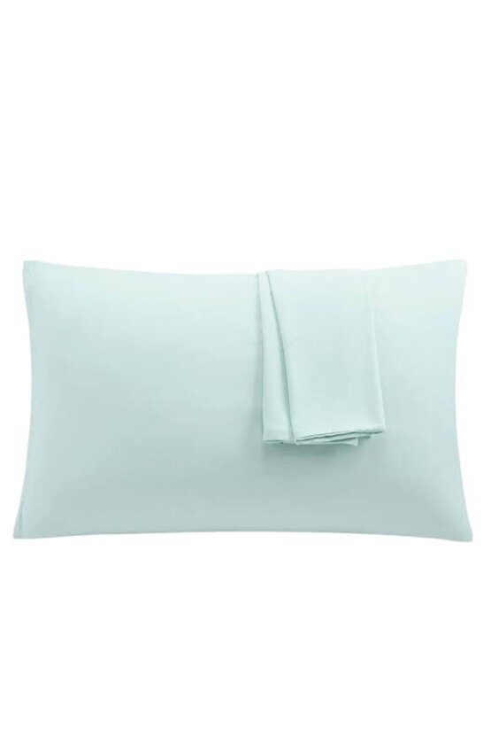 %100 Cotton (PAMUK) 2 Adet Mint(50X70) Cm Yastık Kılıfı Pillow Case