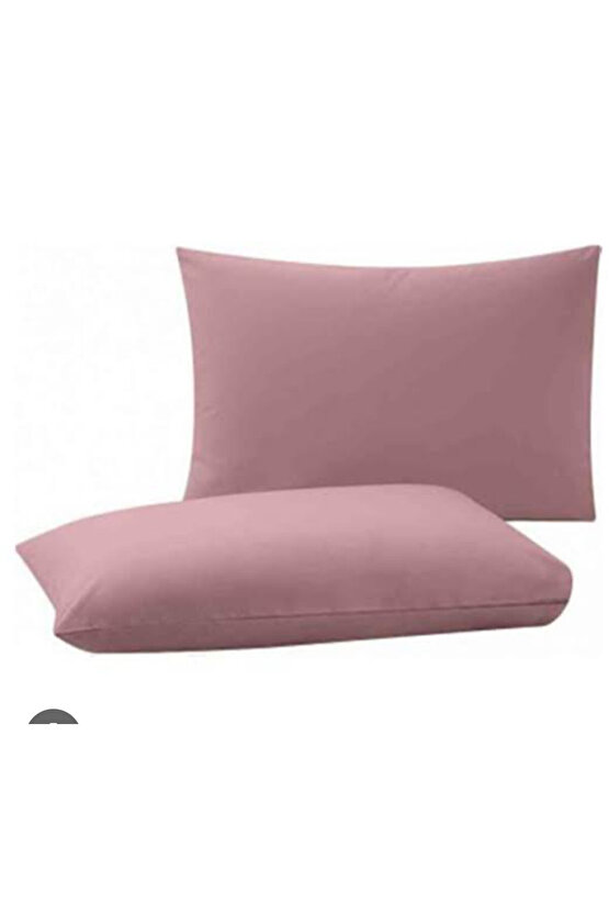 %100 Cotton (PAMUK) 2 Adet 50x70 Cm Gül Kurusu Yastık Kılıfı Pillow Case