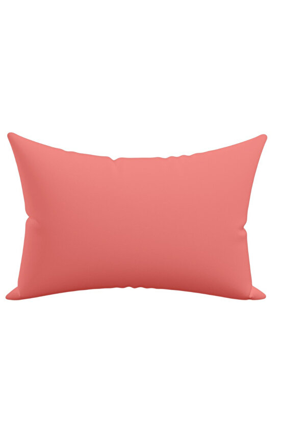 2 ADET %100 COTTON (PAMUK) NAR ÇİÇEĞİ RENGİ (50x70cm) YASTIK KILIFI