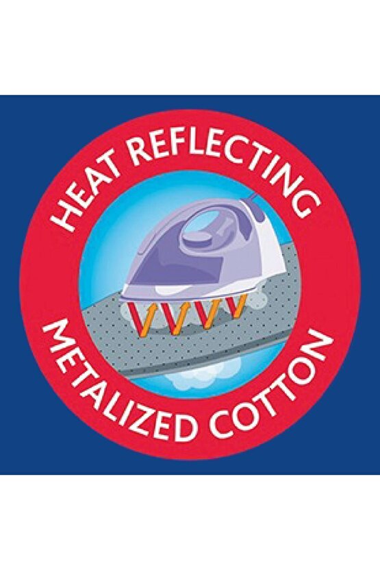 (HEDİYELİ)grey-dark Grey Park Go Optimum Extra Kalın Ütü Masası Kılıfı Bezi Örtüsü