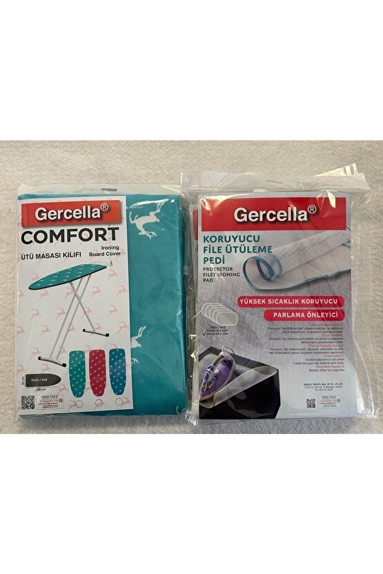 Avantaj Paket: Turkuaz Koruyucu Ütüleme Filesi