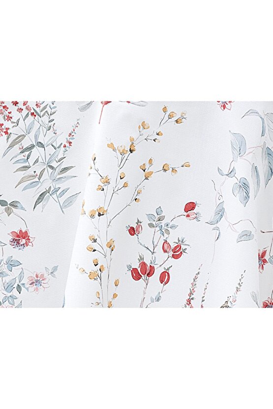 Gemma Masa Örtüsü - Mavi - 140 Cm