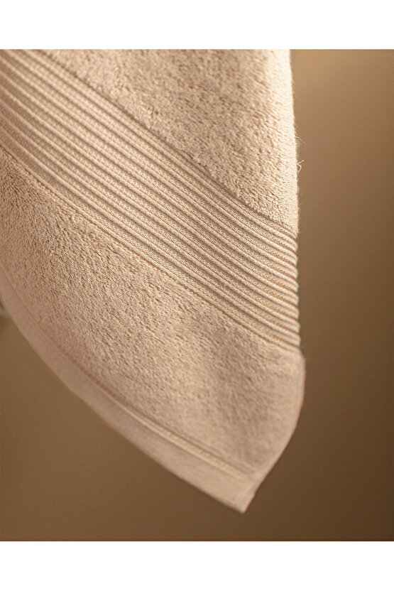 Clarette Yüz Havlusu - Taba - 50x80 cm
