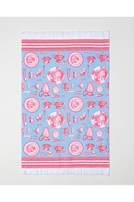 Pompere Baskılı Mutfak Havlusu