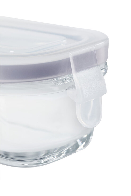 Marle 3lü Dikdörtgen Mini Saklama Kabı - 120ML