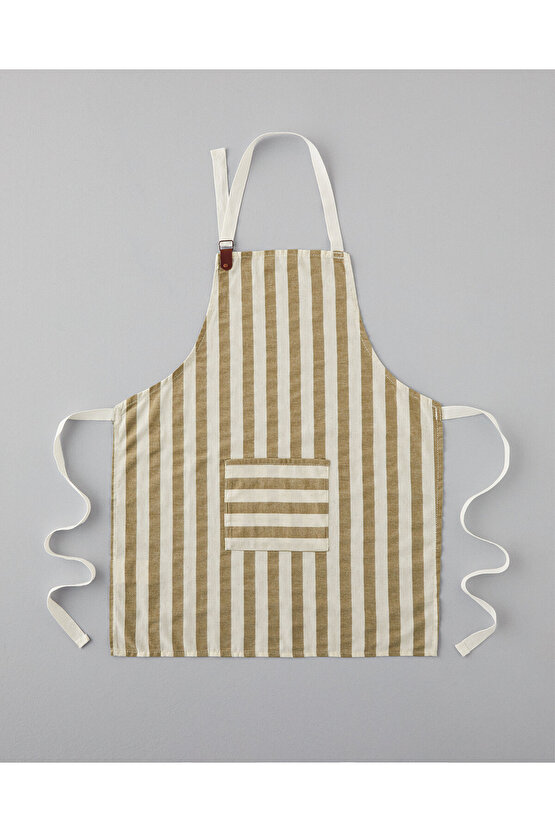 Cooker Pamuk-Keten Mutfak Önlüğü 70x55 Cm Yeşil