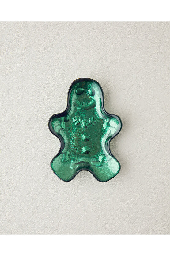 Gingerman Cam Çerezlik 17 cm Yeşil