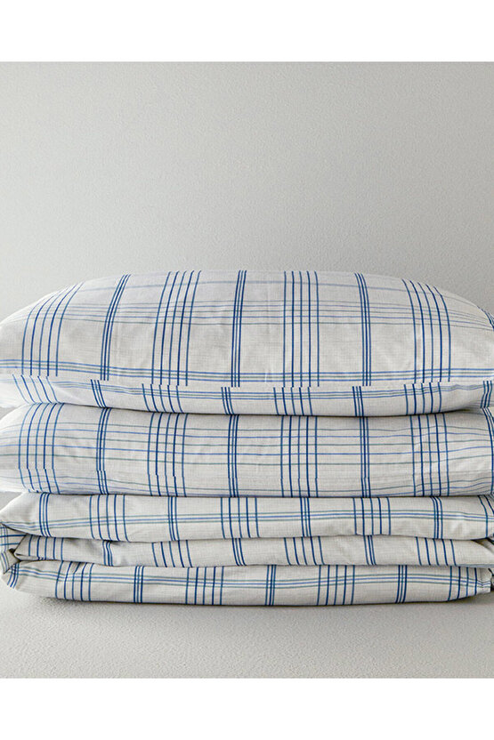 Balmoral Kolay Ütülenir Çift Kişilik Nevresim Seti Mavi