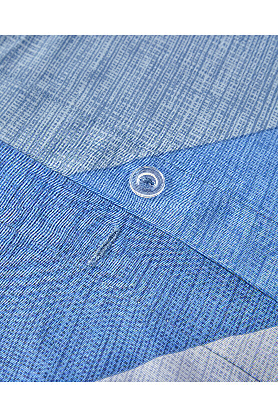 Triad Kolay Ütülenir Tek Kişilik Nevresim Seti 160x220 cm Mavi