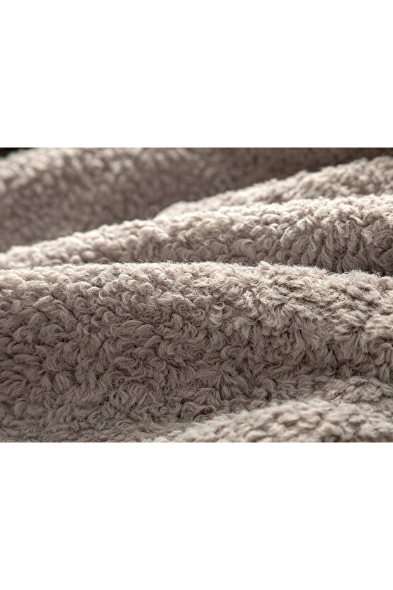 Mela Koltuk Şalı 120x170 Cm Taş Rengi