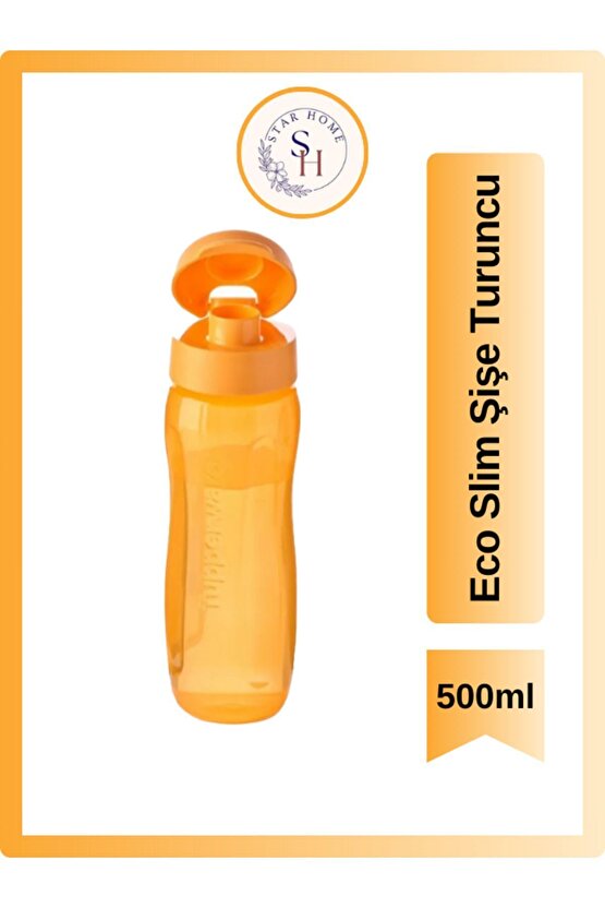 Eco Slim Şişe KK 500ml Turuncu