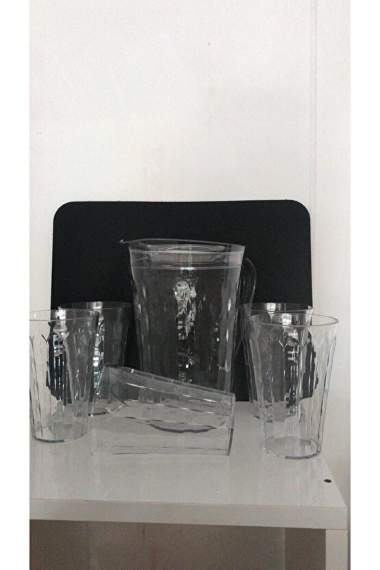 Pırlanta Sürahi Ve Bardak Takımı