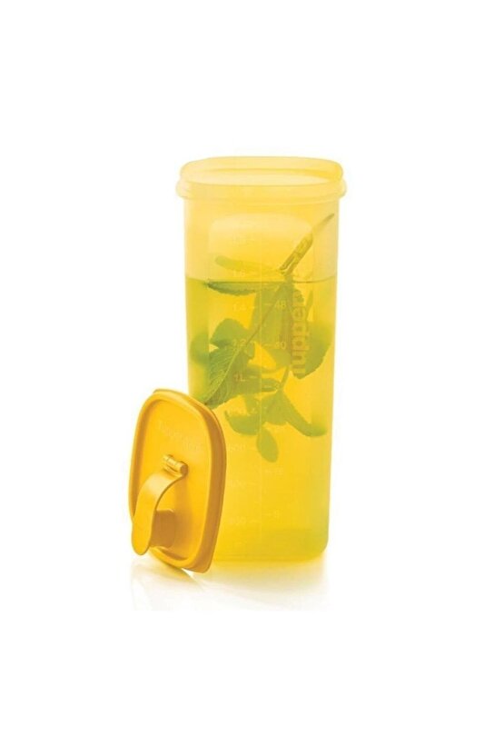 Çok Amaçlı Sürahi 2 Lt Sarı Gıda Saklama Kavanozu