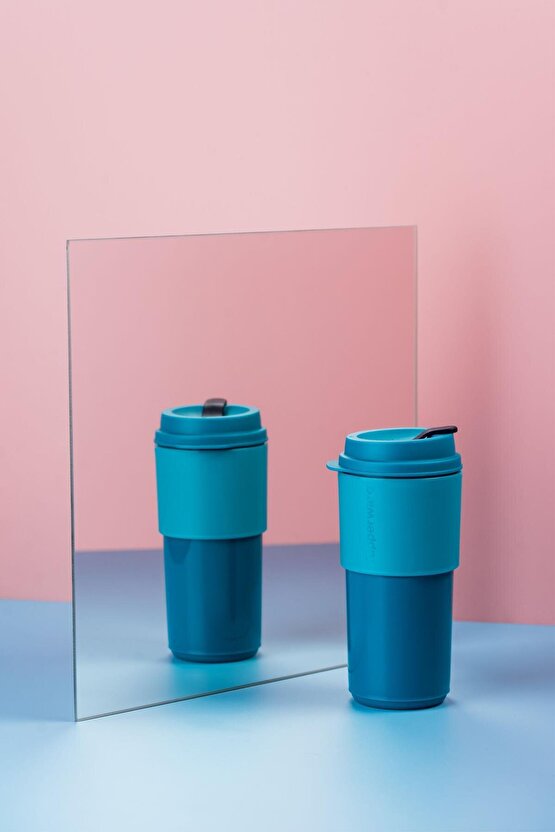 2li Hep Yanımda Kupam Suluk Ve Matara Mavi 490 ml