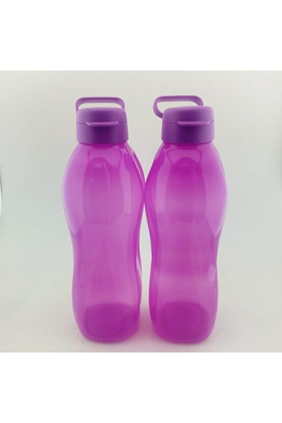 Eko Şişe 2 Lt - Mor Ikili Set