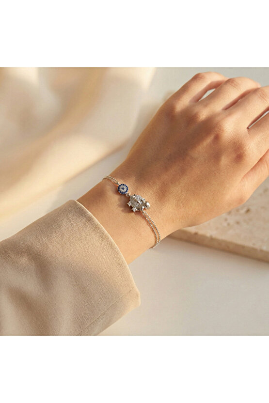 Kadın Beyaz Kuş Bileklik