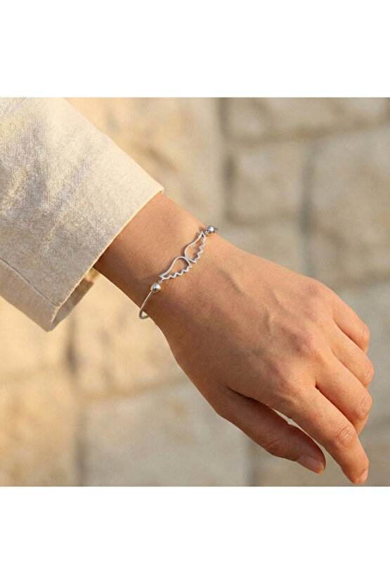 Şarnelli Melek Kanadı Bileklik