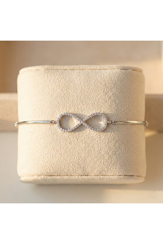 Kadın Şarnelli Sonsuzluk Bileklik
